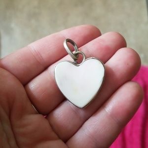 Coral Heart Pendant